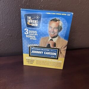 The‎ Tonight Show Starring Johnny Carson: The Ultimate Collection 3 DVD box set